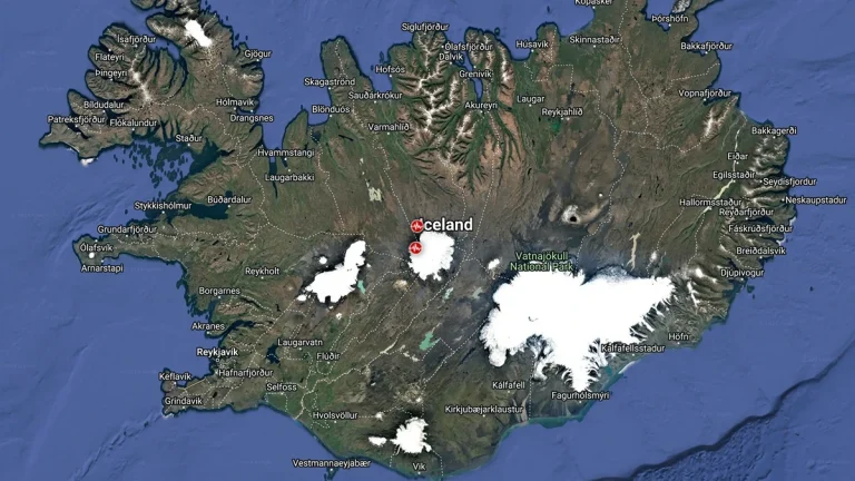 Earthquake swarm activity in Hofsjökull Region, Iceland in past 7 days.